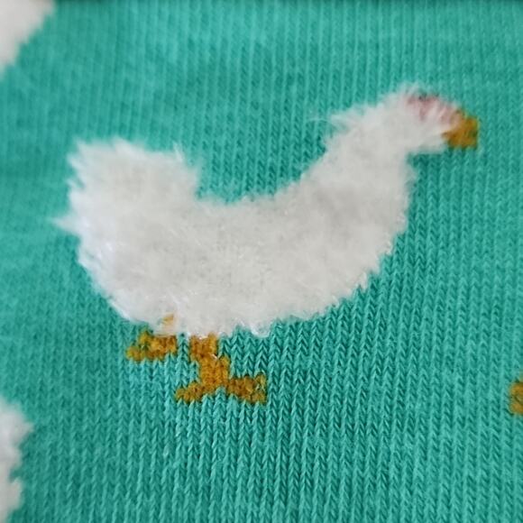 CHICKEN Fuzzy Socks by WHD Brand Pack of 2 Women's Size Medium 6 - 9 Shoe Size - Picture 6 of 6